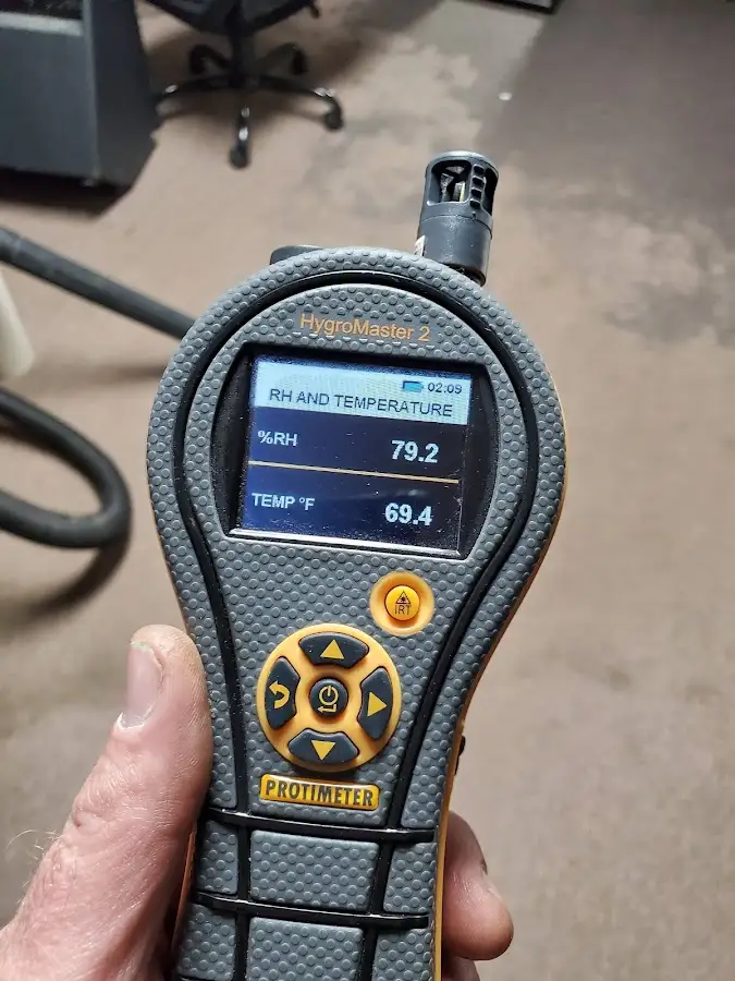 Moisture meter humidity assessment for Fire & Smoke Damage Restoration in Goodyear